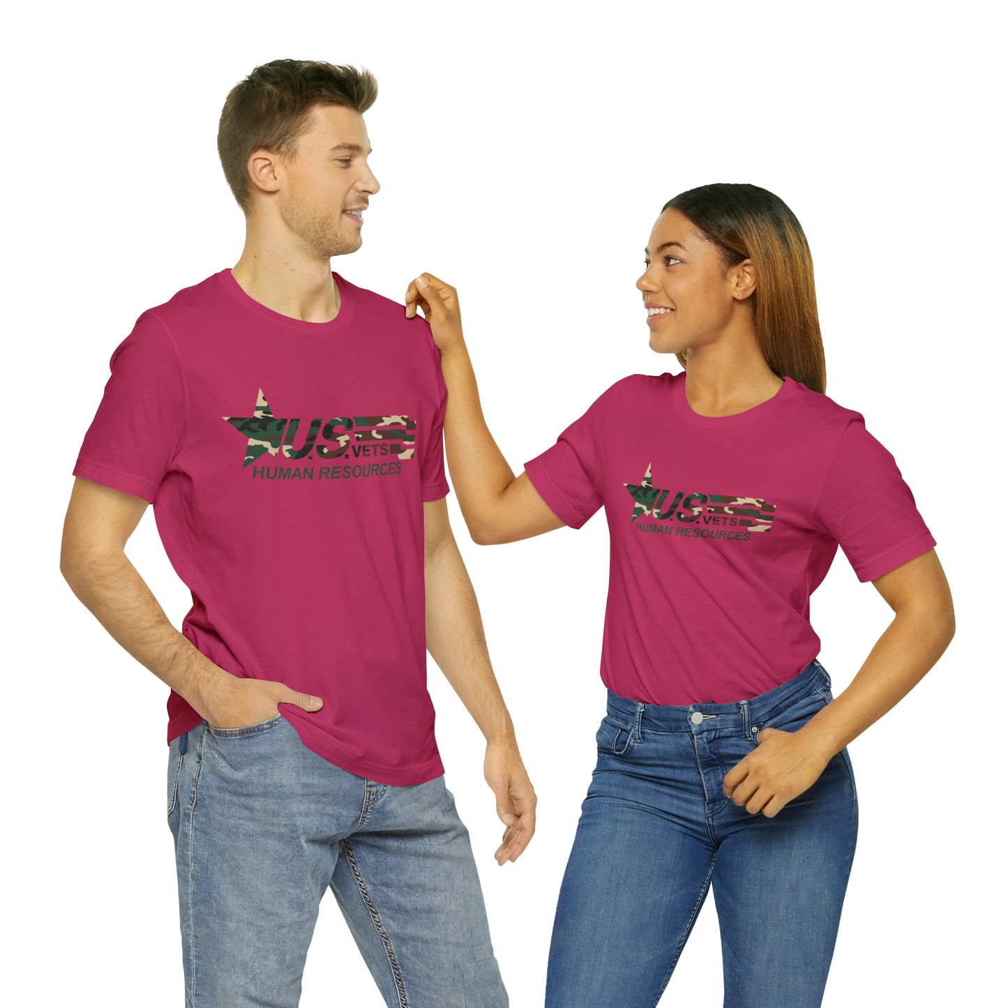HR U.S.VETS Premium Crew Neck Adult Tee