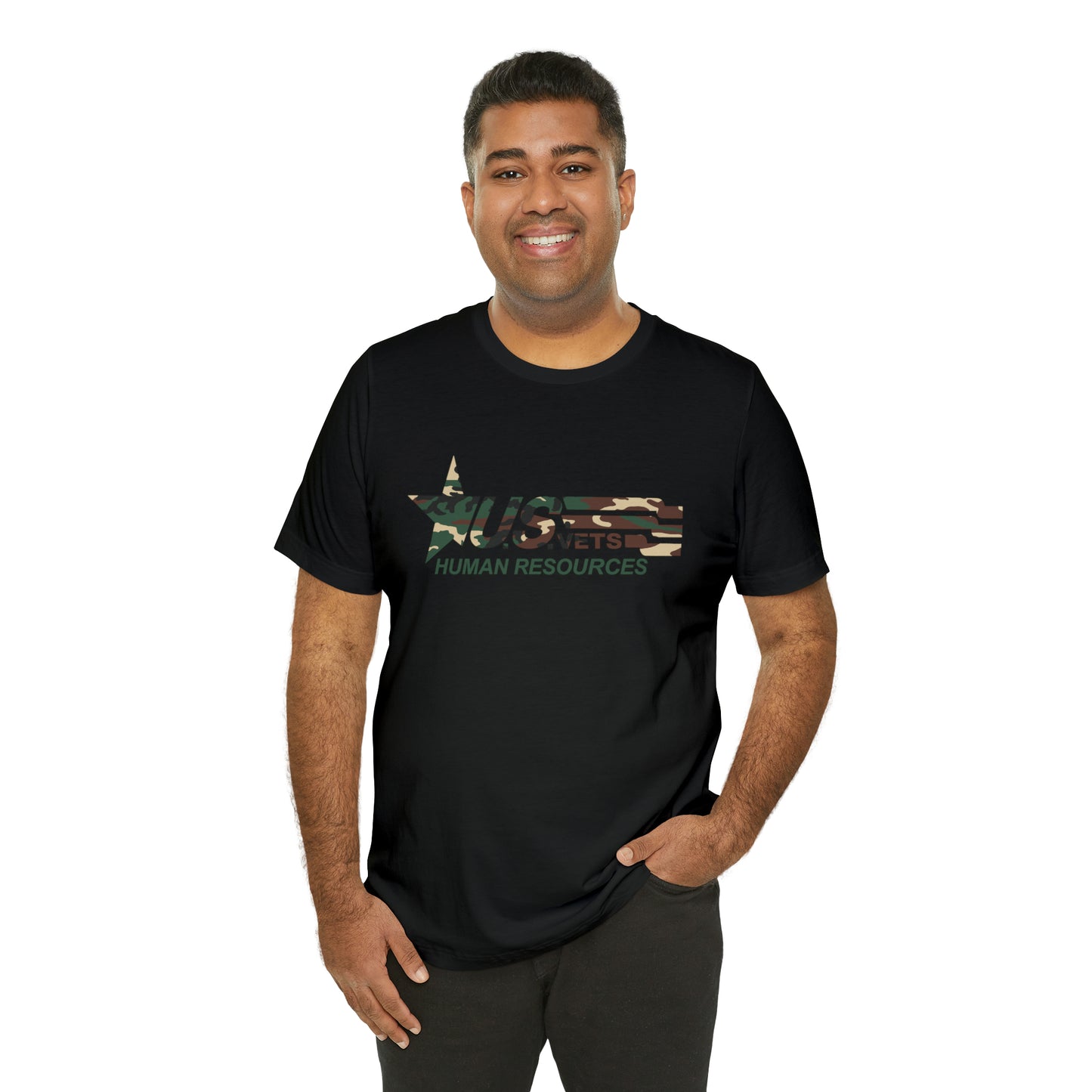 HR U.S.VETS Premium Crew Neck Adult Tee