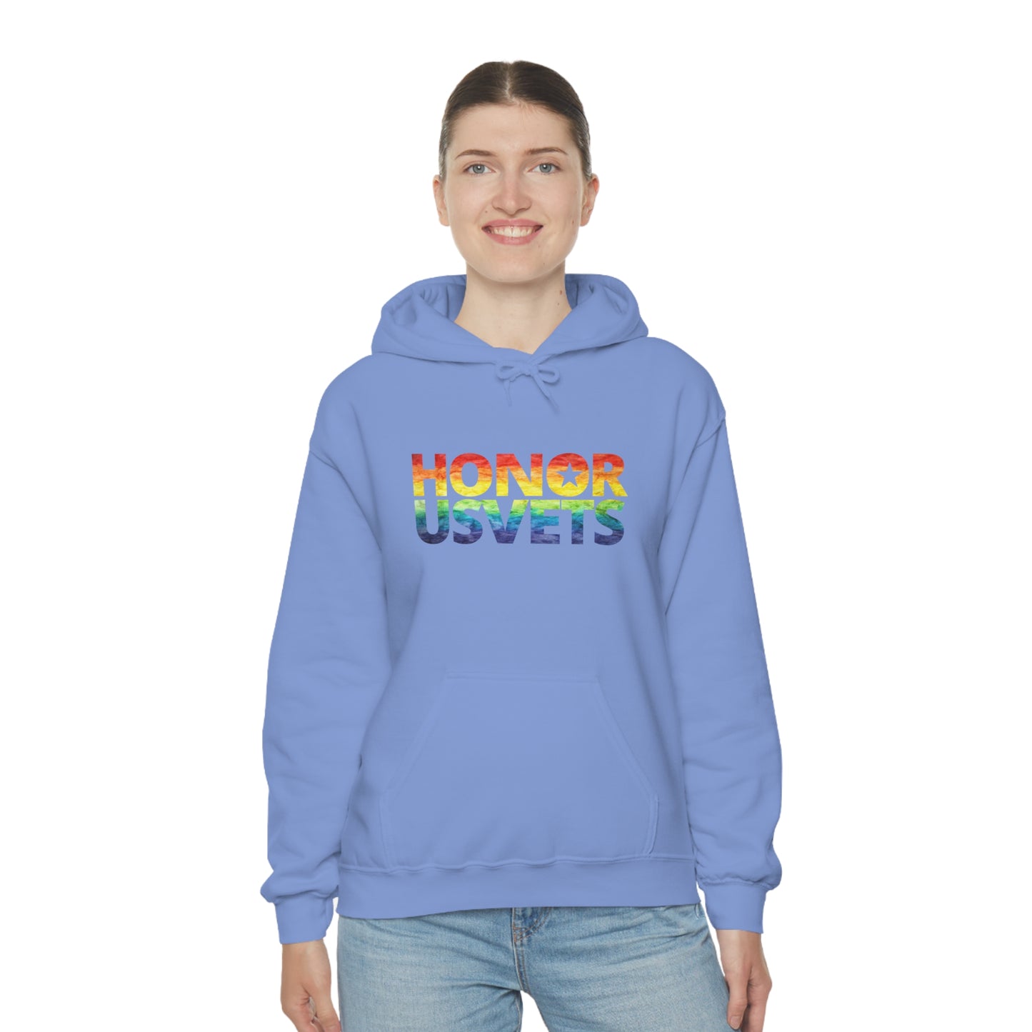 HONORUSVETS Pride Rainbow Heavy Blend™ Hoodie