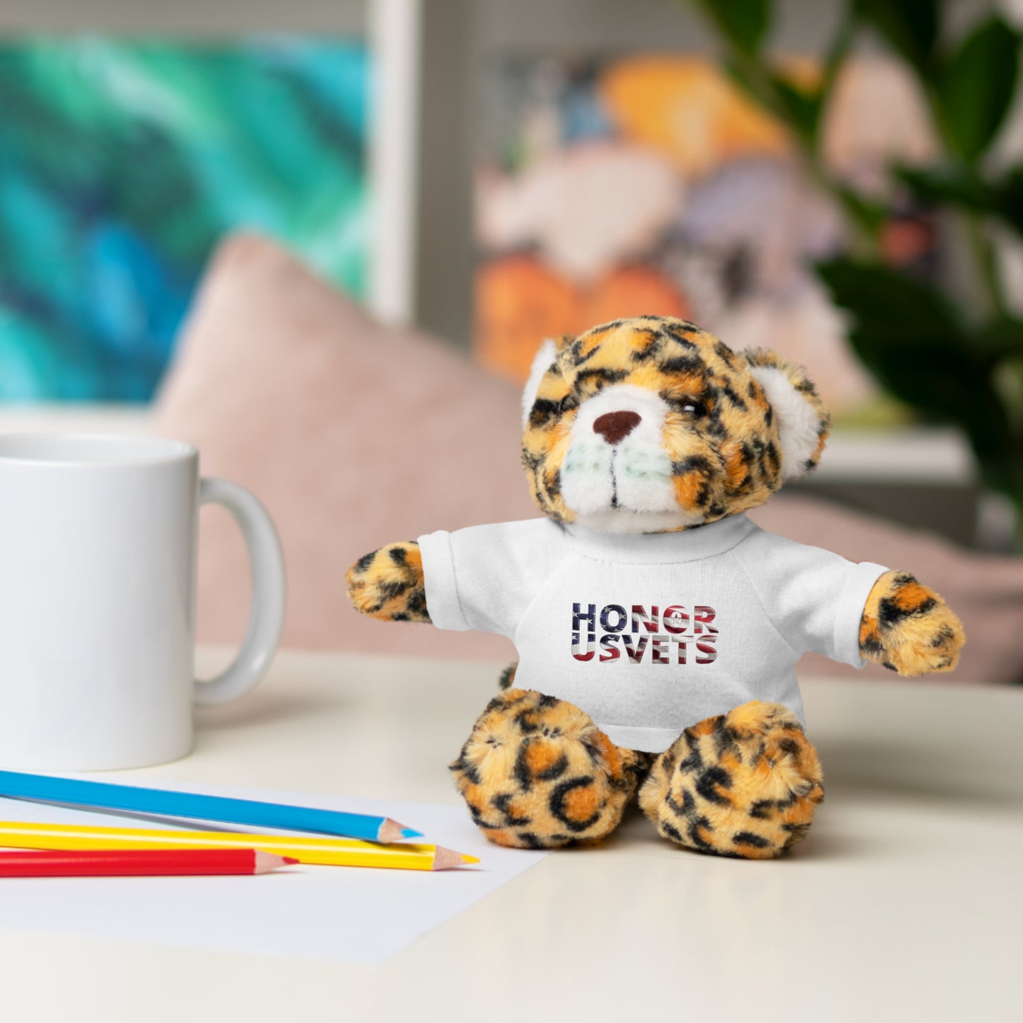 HONORUSVETS Plush Toy with T-Shirt - 5 Choices!