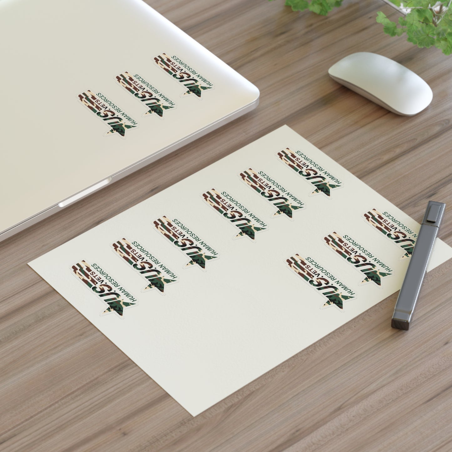 HR Sticker Sheets - 12 logos/sheet