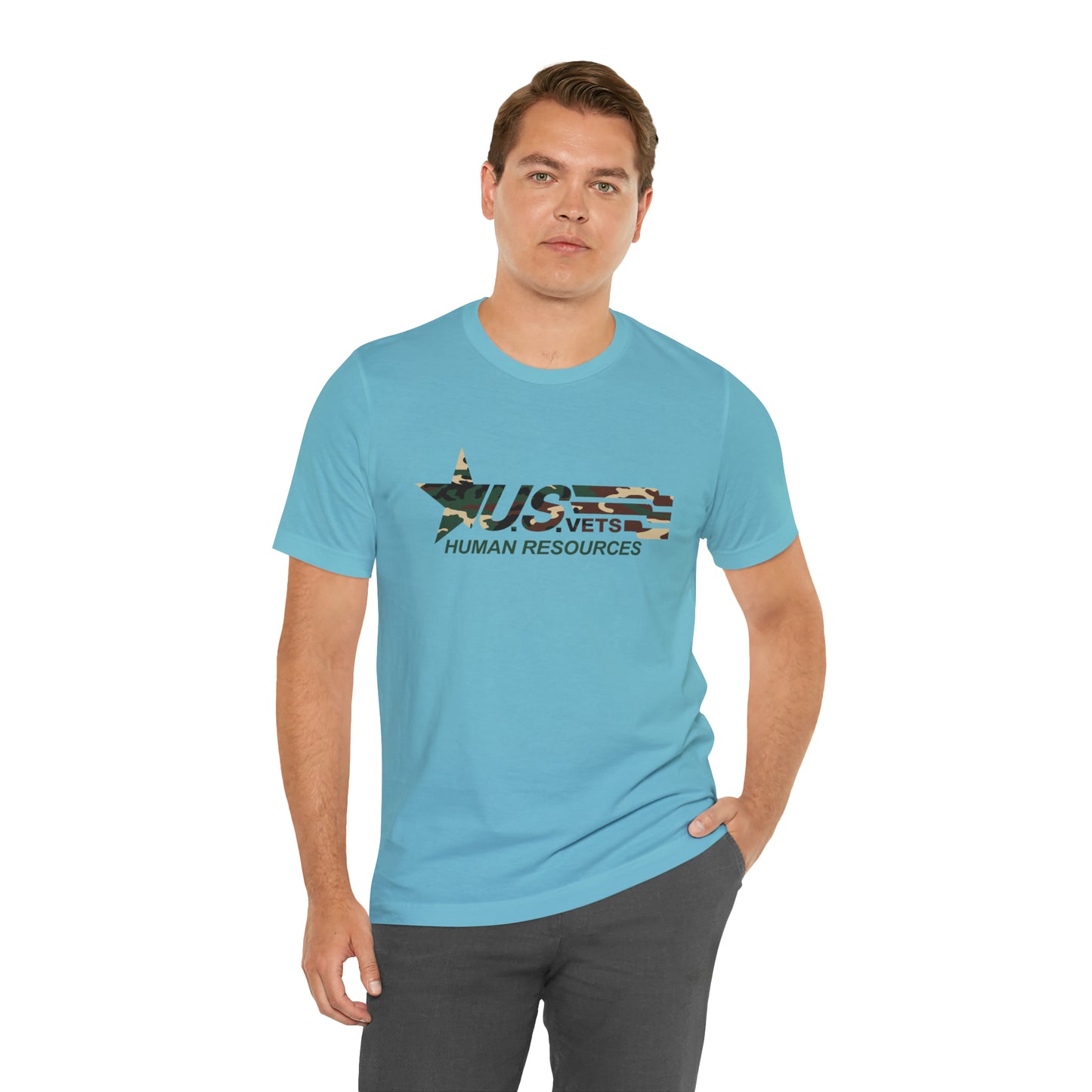 HR U.S.VETS Premium Crew Neck Adult Tee