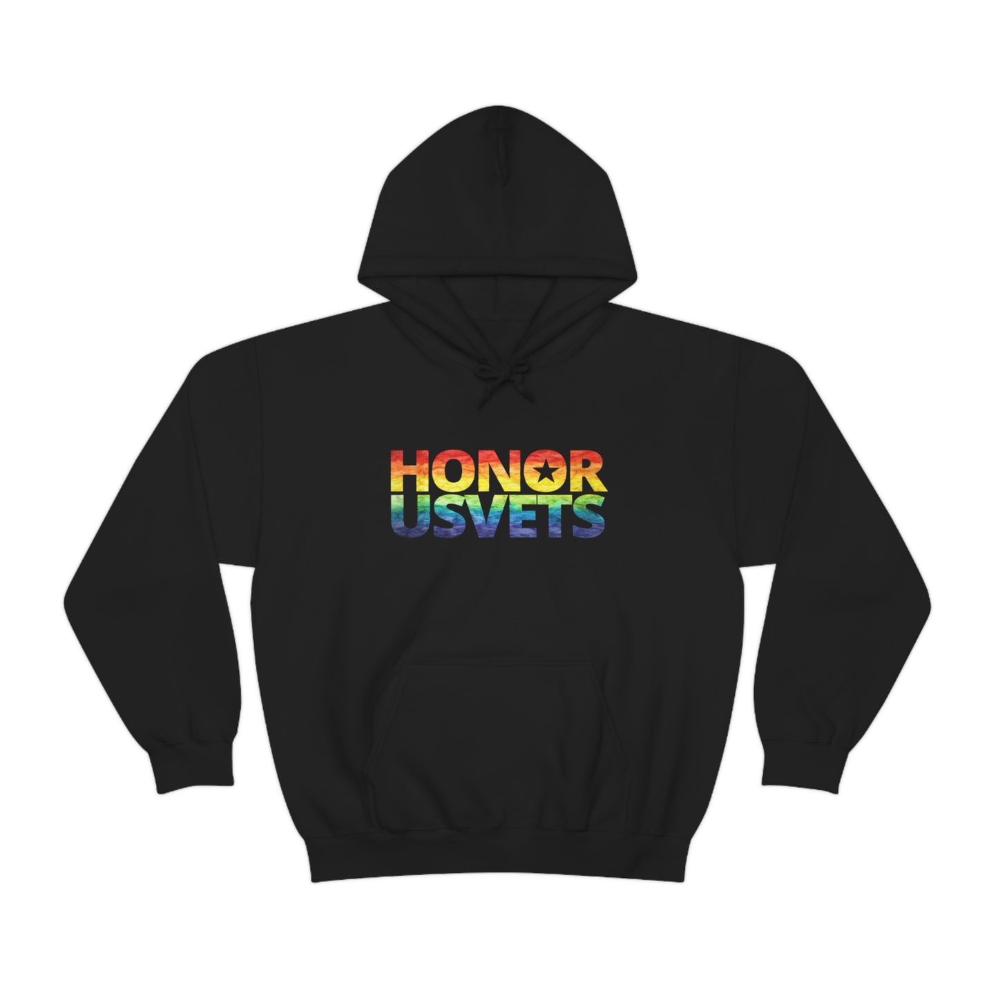 HONORUSVETS Pride Rainbow Heavy Blend™ Hoodie