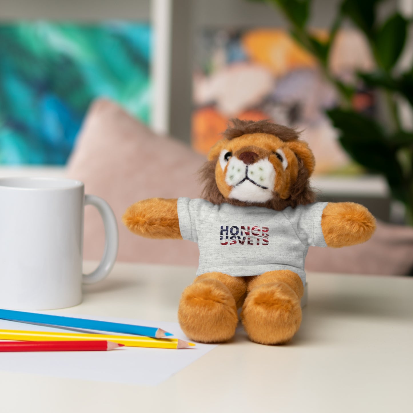 HONORUSVETS Plush Toy with T-Shirt - 5 Choices!