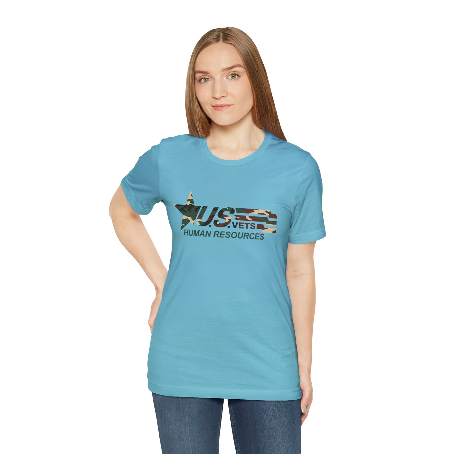 HR U.S.VETS Premium Crew Neck Adult Tee