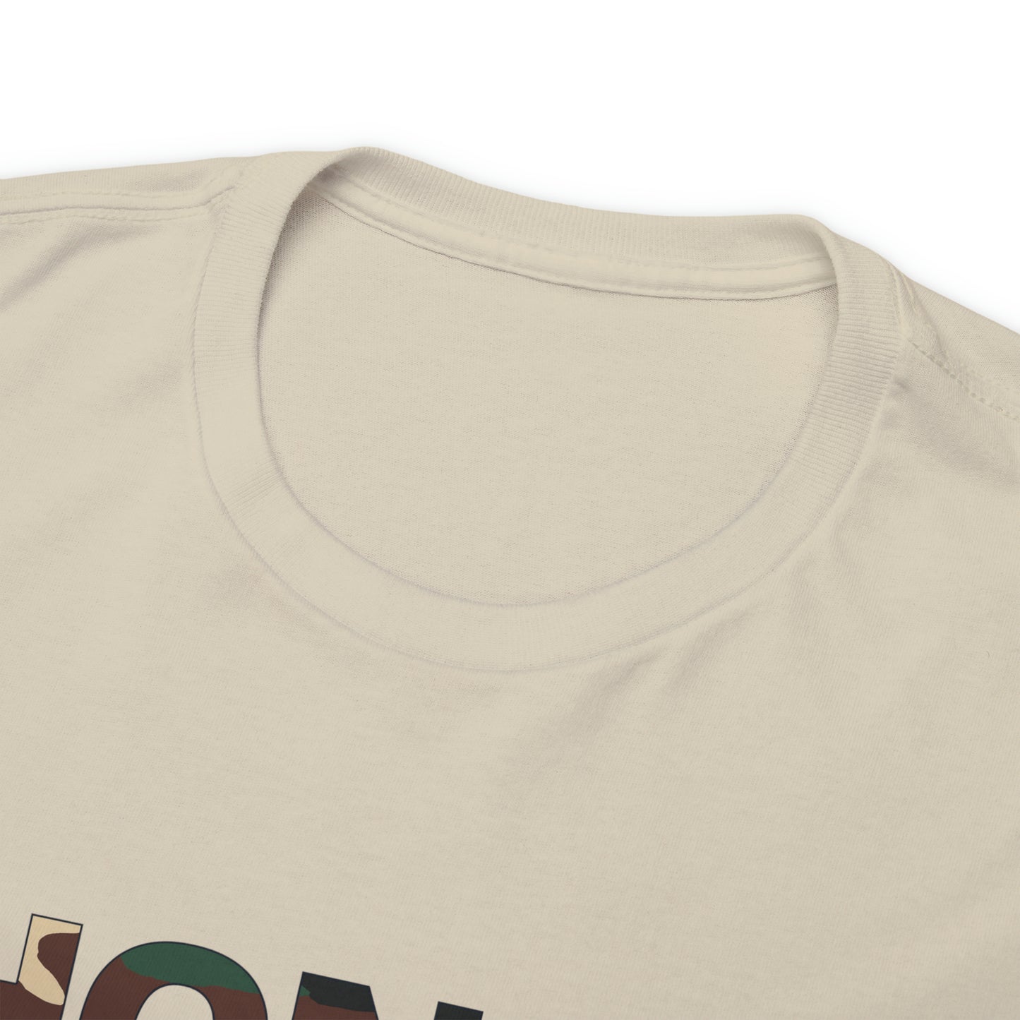 HONORUSVETS Camo Crew Neck Heavy Cotton Tee