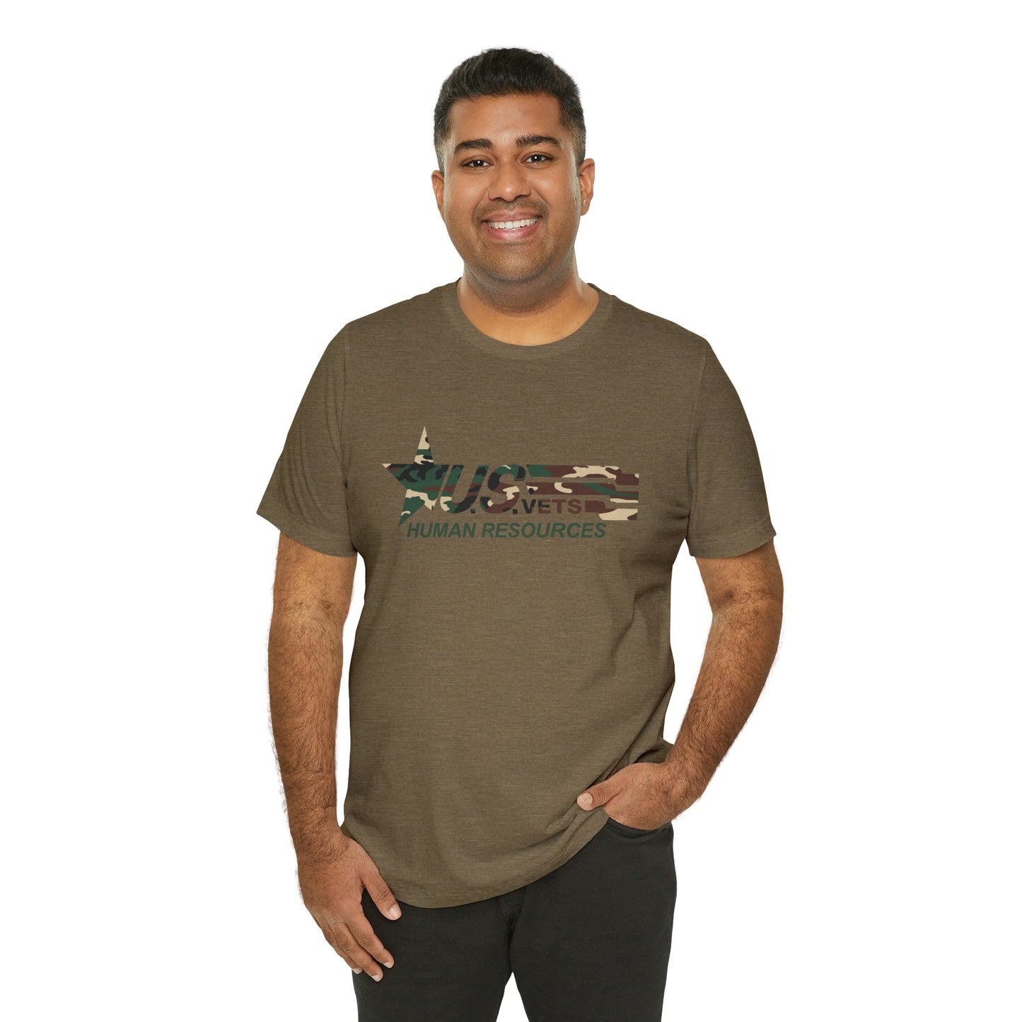 HR U.S.VETS Premium Crew Neck Adult Tee
