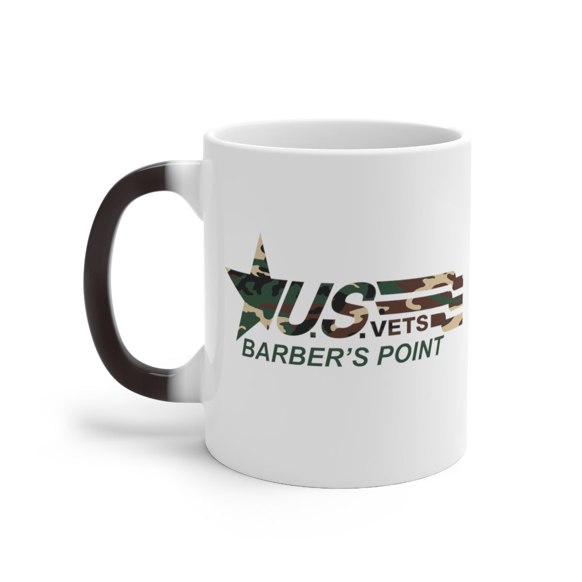 BARBER'S POINT Color Changing U.S.VETS Mug
