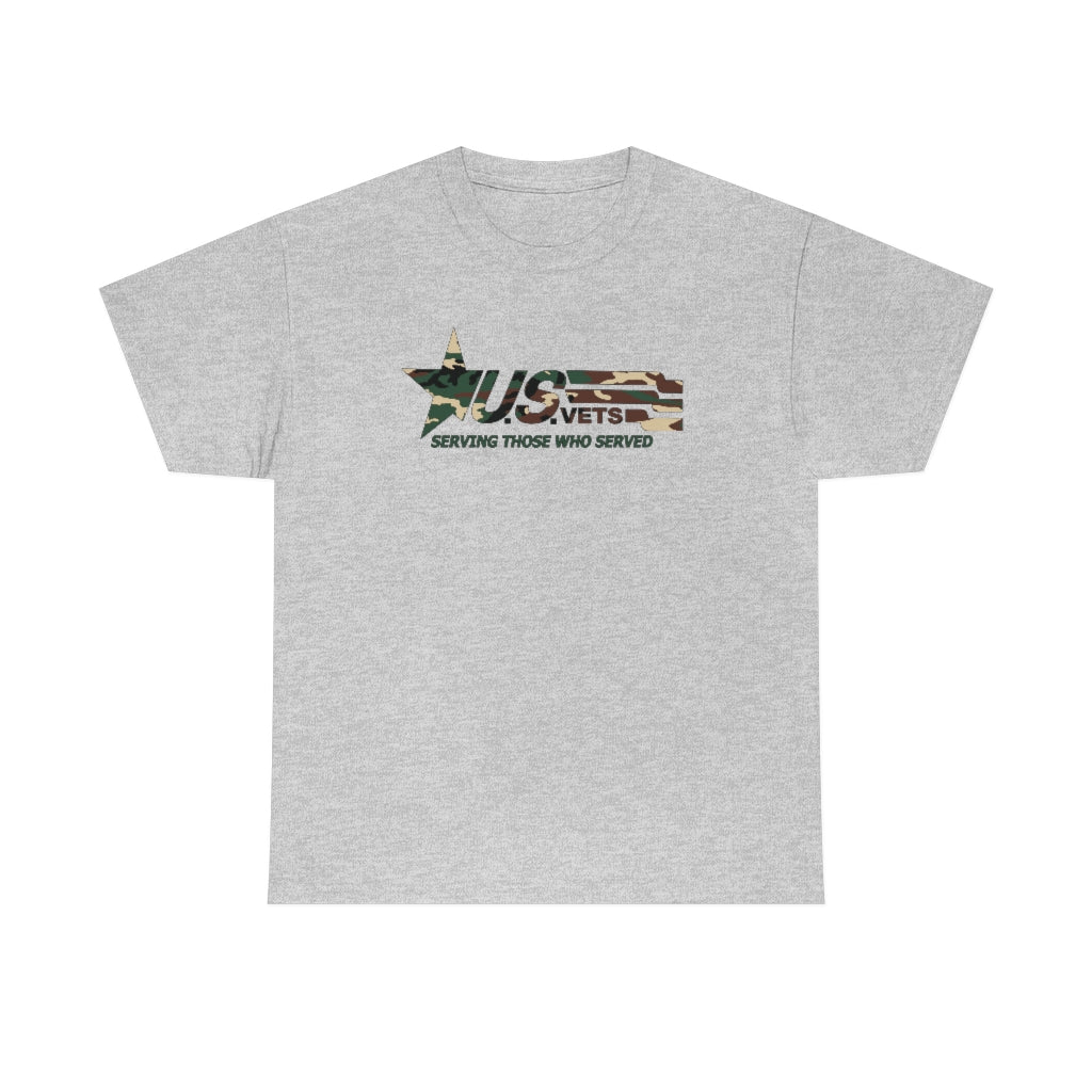 U.S.VETS Camo Heavy Cotton Tee