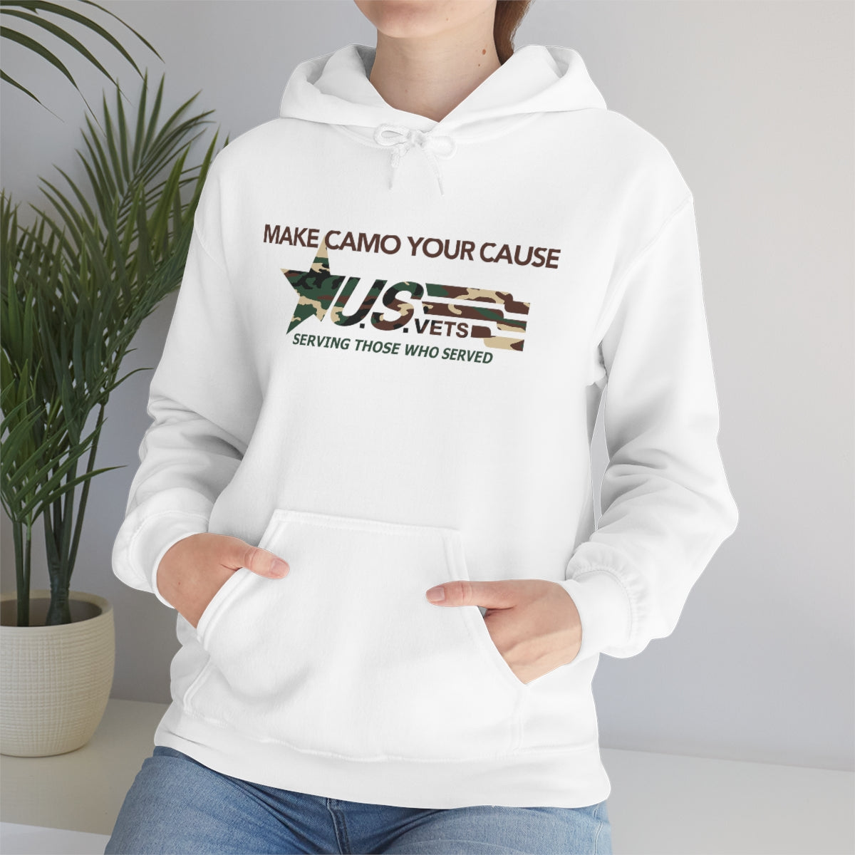 U.S.VETS Make Camo Your Cause Heavy Blend™ Hoodie