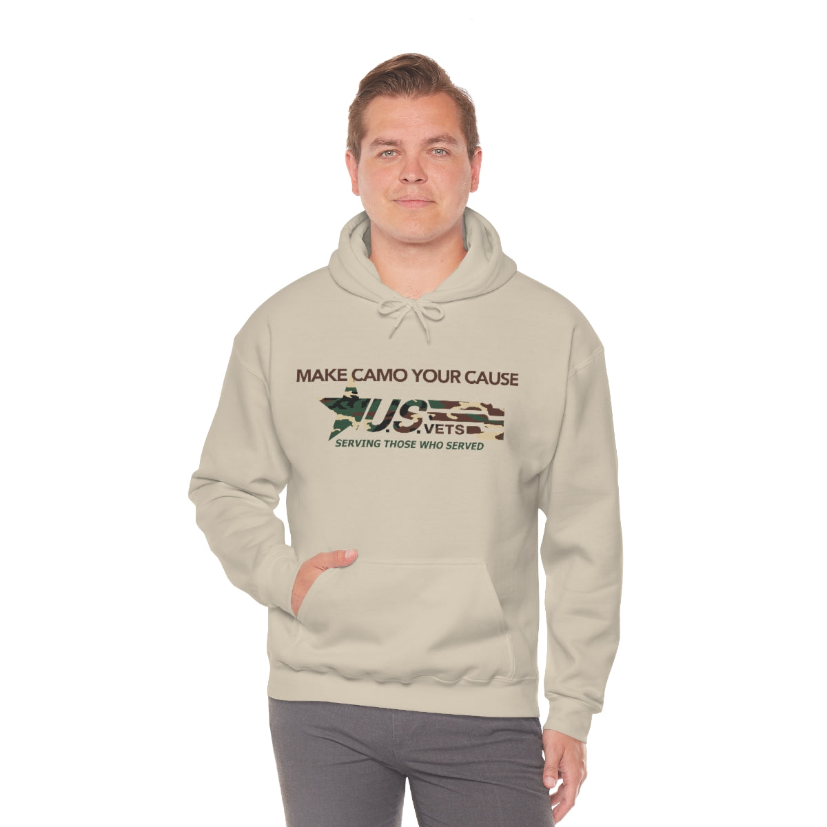 U.S.VETS Make Camo Your Cause Heavy Blend™ Hoodie