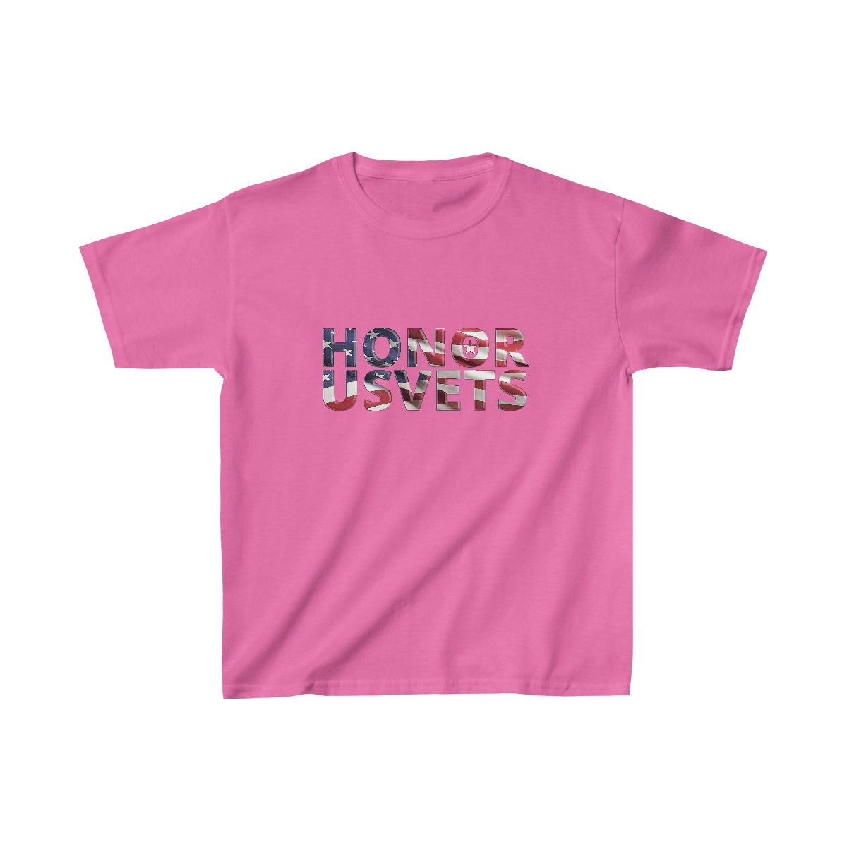 HONORUSVETS Kids Flag Heavy Cotton™ Tee