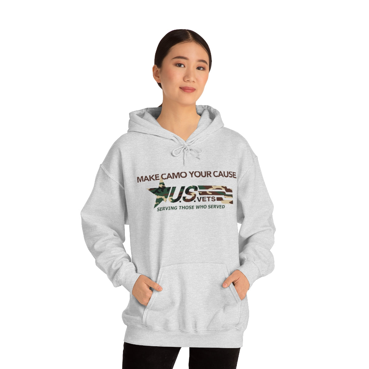 U.S.VETS Make Camo Your Cause Heavy Blend™ Hoodie