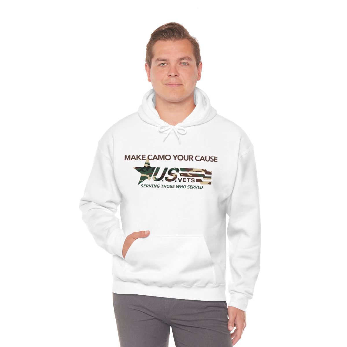 U.S.VETS Make Camo Your Cause Heavy Blend™ Hoodie