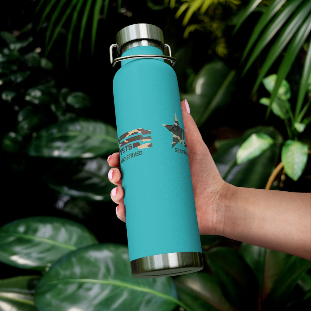 U.S.VETS ♦ Eco-Friendly Vacuum Insulated Bottle