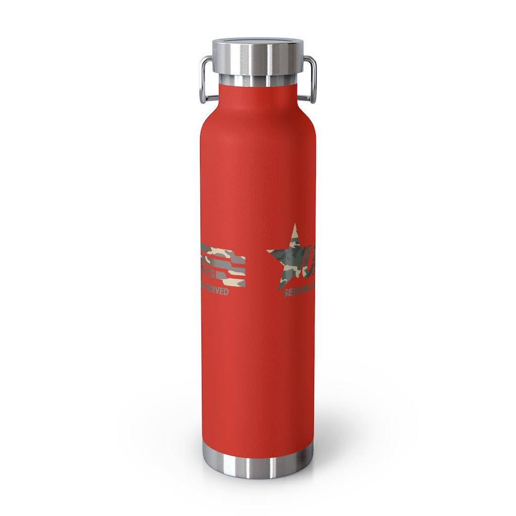 U.S.VETS ♦ Eco-Friendly Vacuum Insulated Bottle