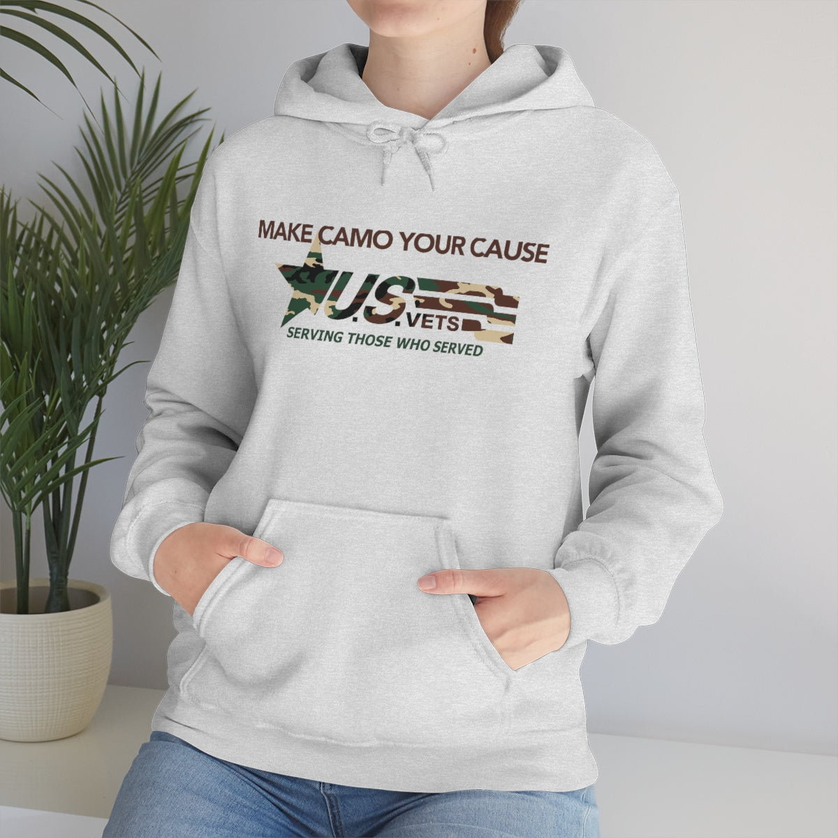 U.S.VETS Make Camo Your Cause Heavy Blend™ Hoodie