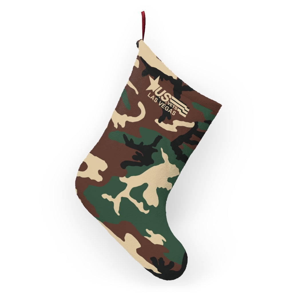 LAS VEGAS U.S.VETS Camo Christmas Stocking