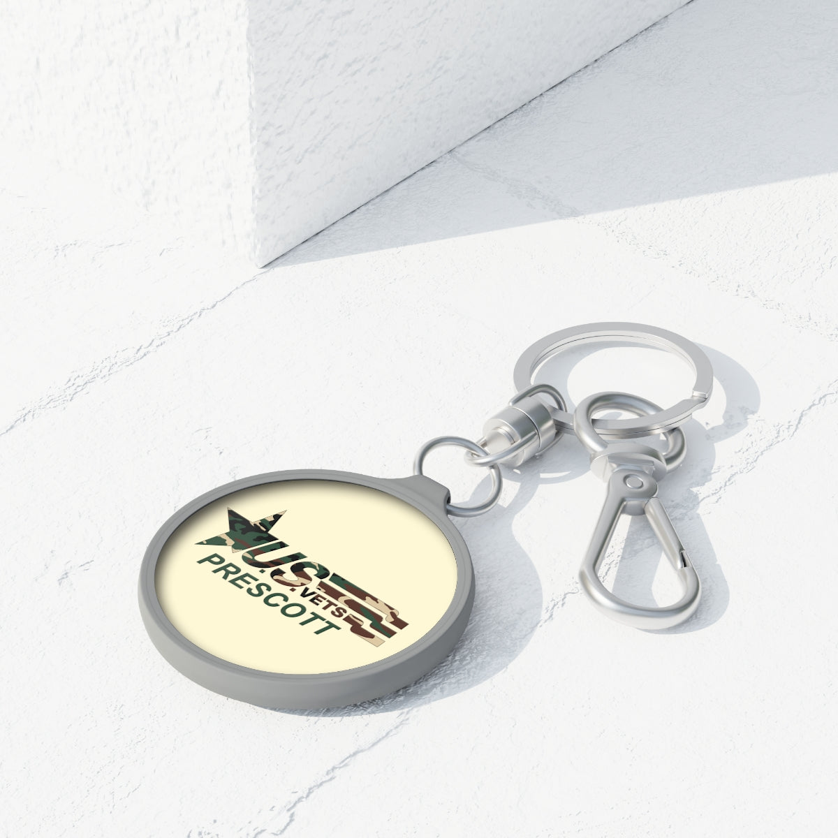 PRESCOTT U.S.VETS Keyring Tag