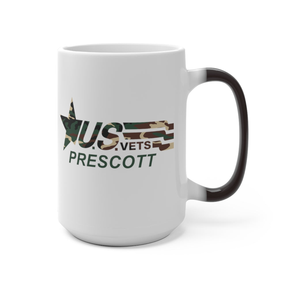 PRESCOTT Color Changing U.S.VETS Mug