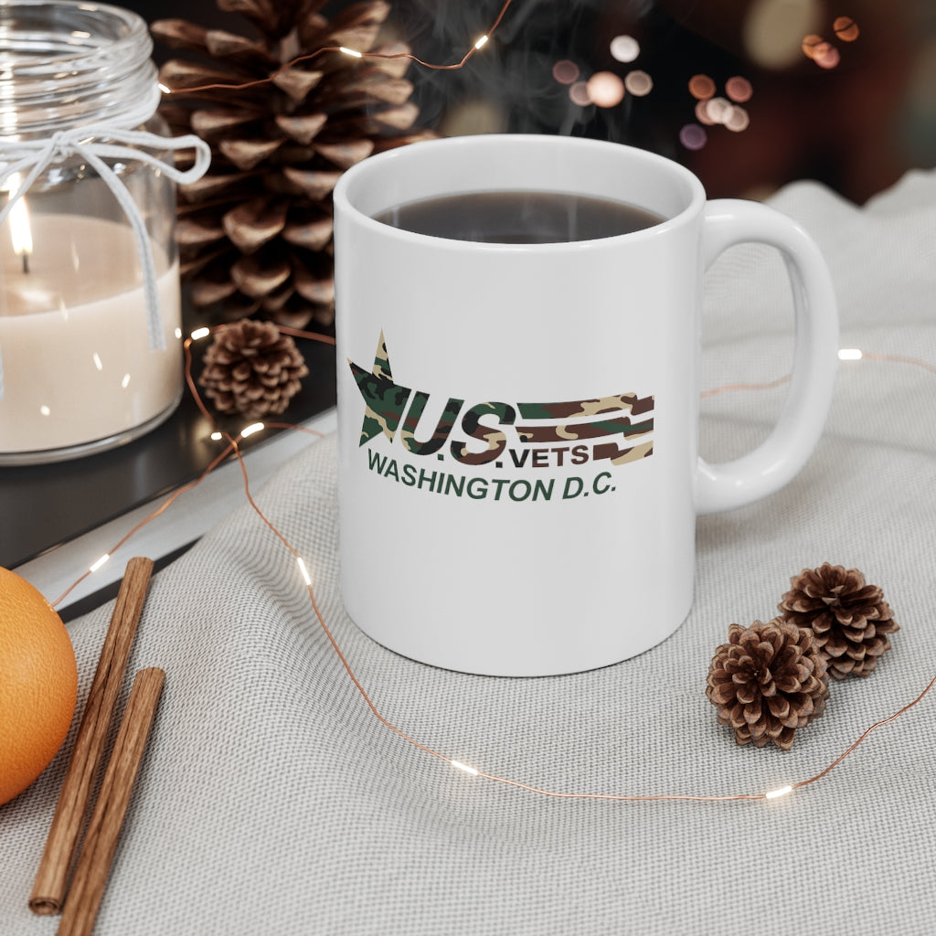 WASHINGTON D.C. Ceramic CAMO Coffee Mug