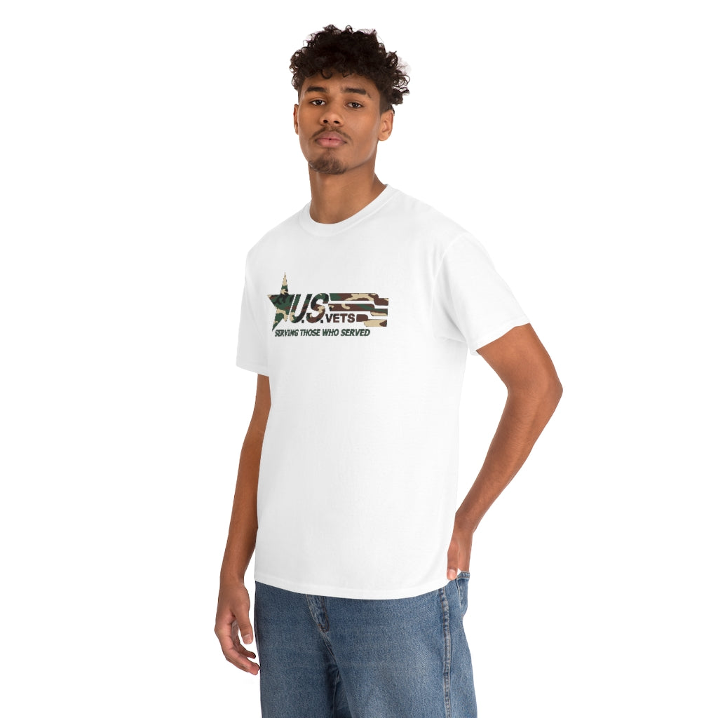 U.S.VETS Camo Heavy Cotton Tee