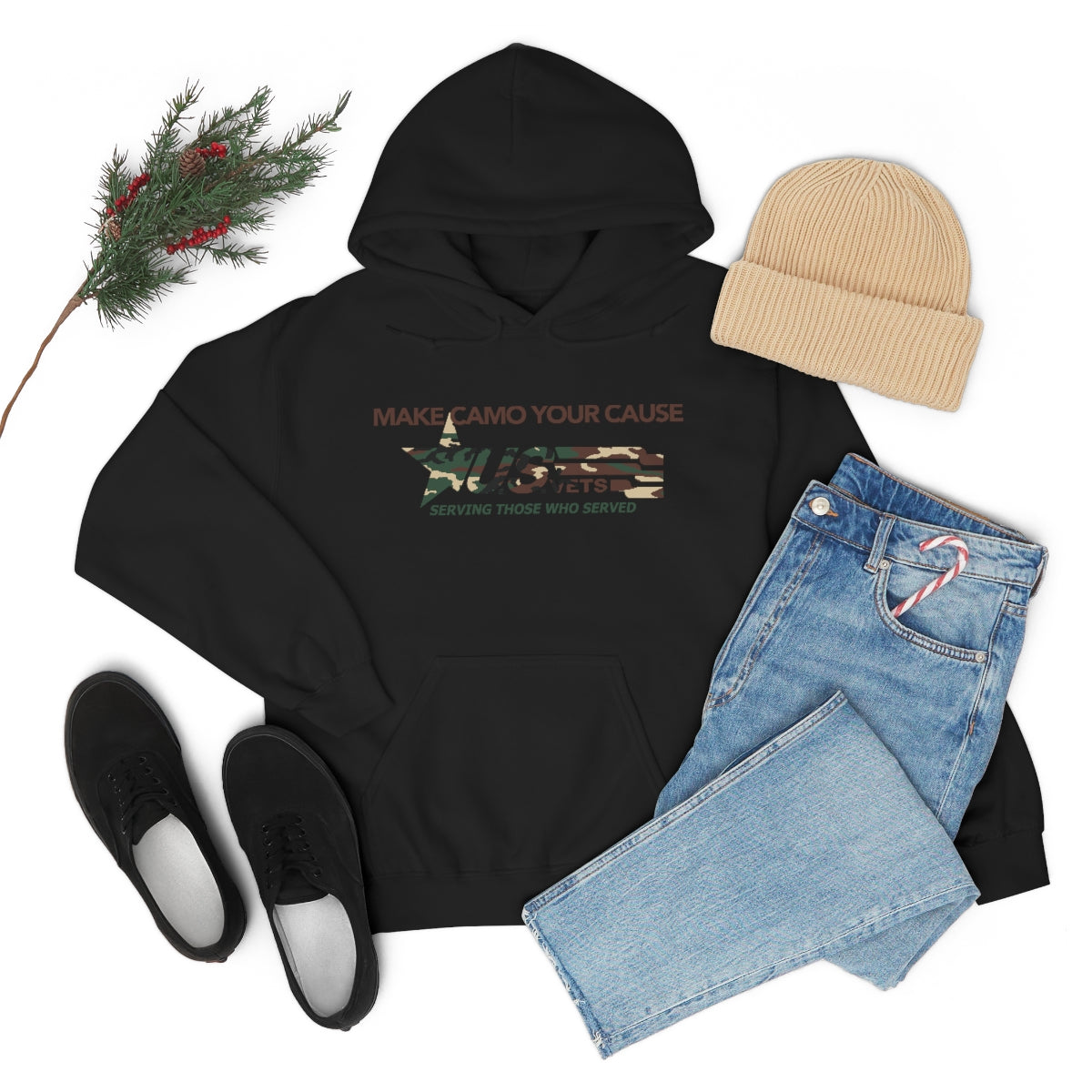 U.S.VETS Make Camo Your Cause Heavy Blend™ Hoodie