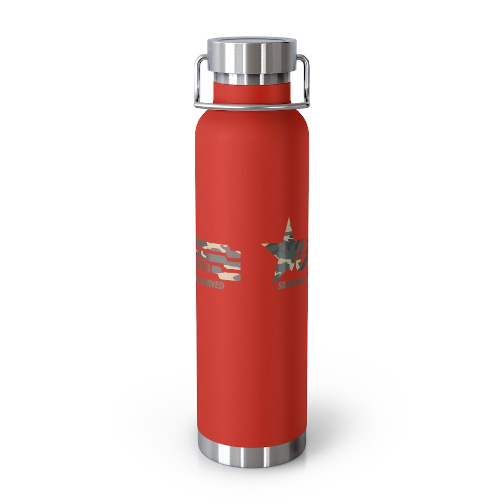 U.S.VETS ♦ Eco-Friendly Vacuum Insulated Bottle