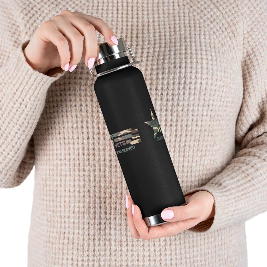 U.S.VETS ♦ Eco-Friendly Vacuum Insulated Bottle