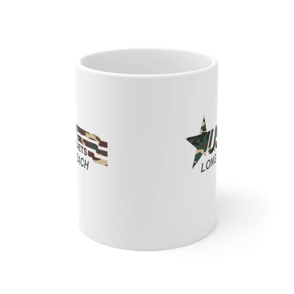 LONG BEACH Ceramic CAMO Coffee Mug