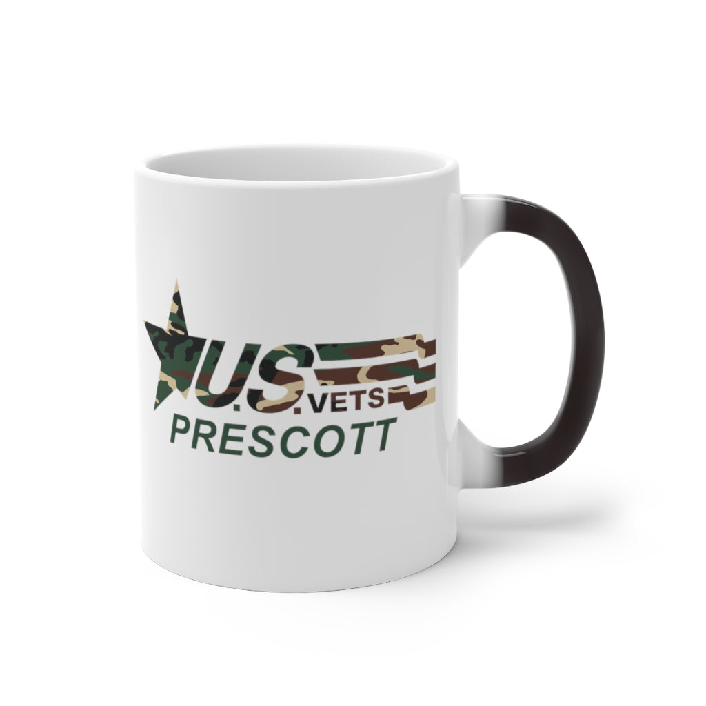 PRESCOTT Color Changing U.S.VETS Mug