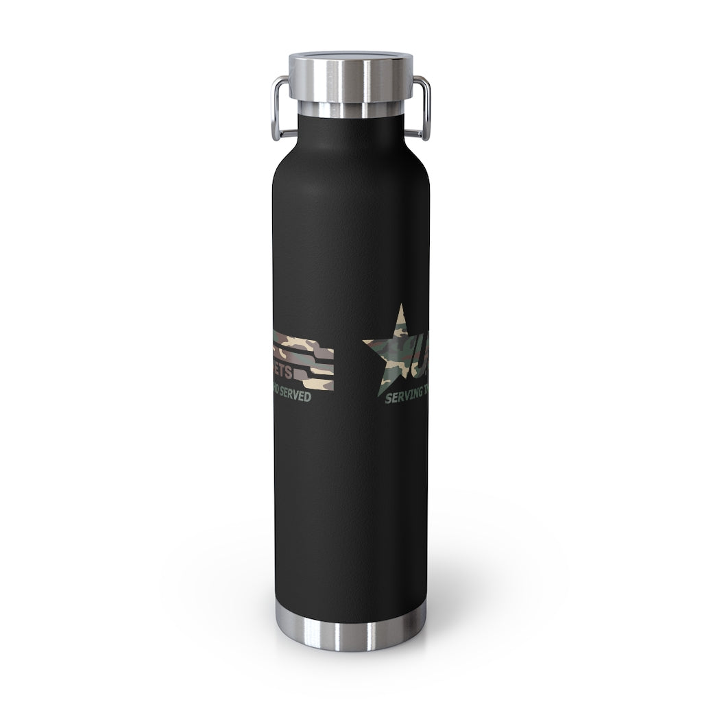 U.S.VETS ♦ Eco-Friendly Vacuum Insulated Bottle