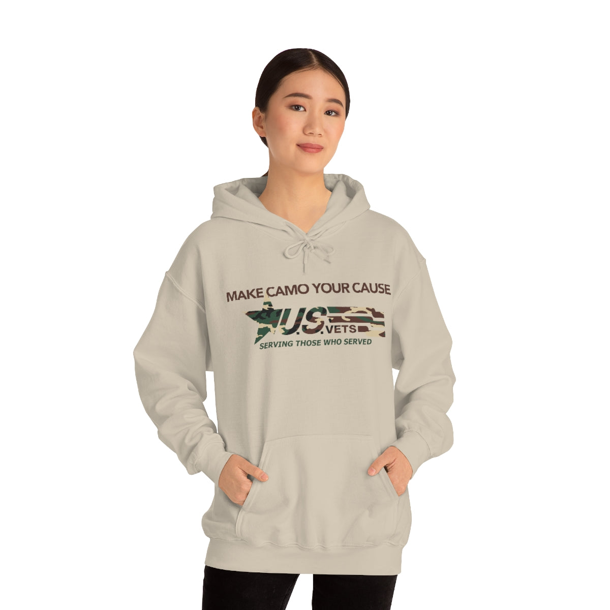 U.S.VETS Make Camo Your Cause Heavy Blend™ Hoodie