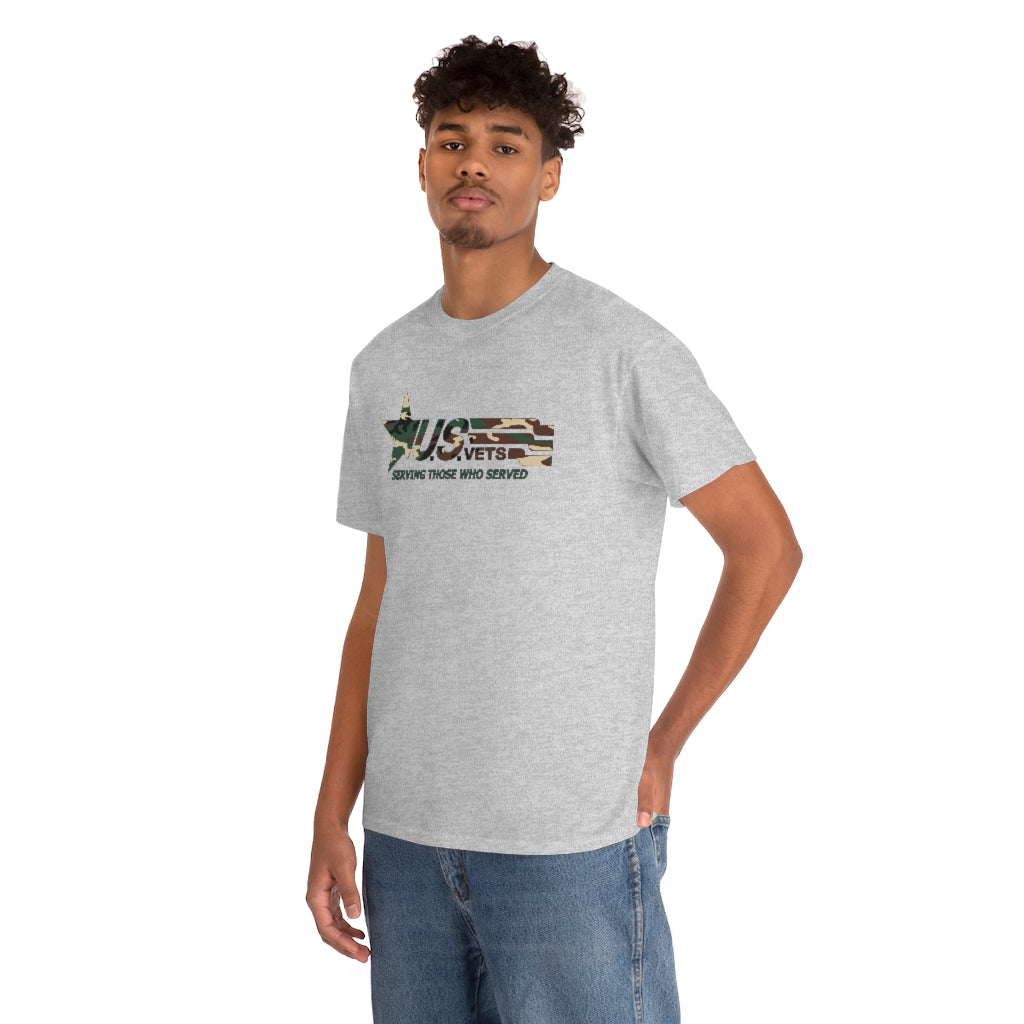 U.S.VETS Camo Heavy Cotton Tee