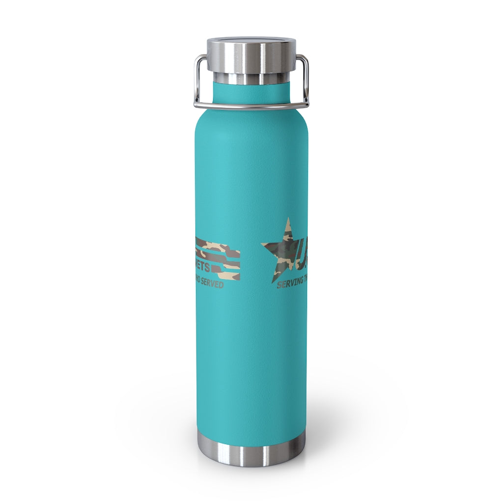U.S.VETS ♦ Eco-Friendly Vacuum Insulated Bottle