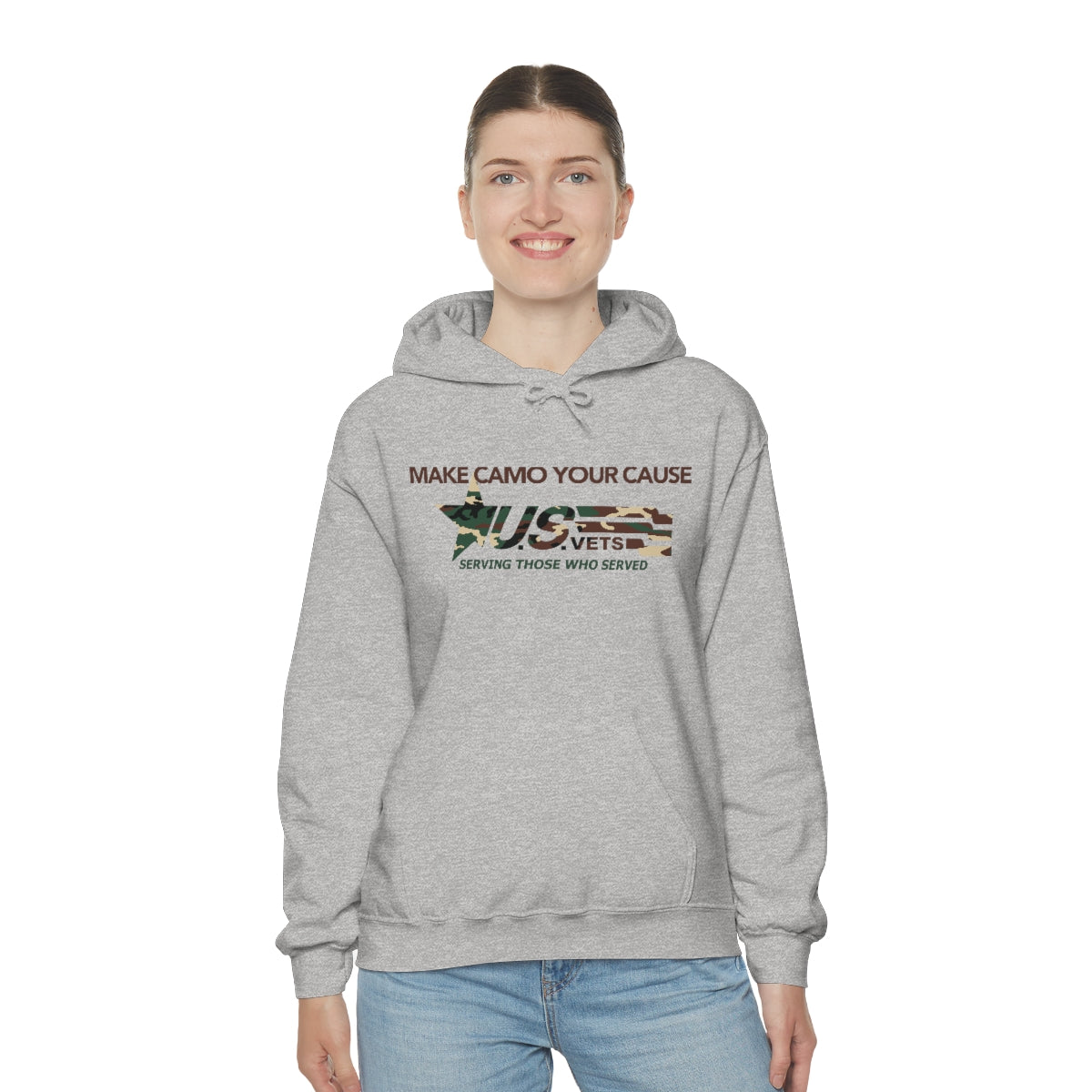 U.S.VETS Make Camo Your Cause Heavy Blend™ Hoodie