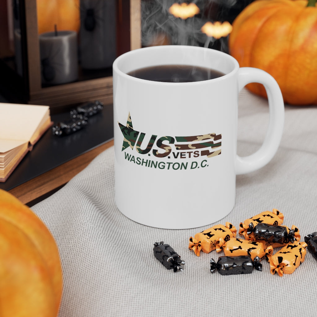WASHINGTON D.C. Ceramic CAMO Coffee Mug