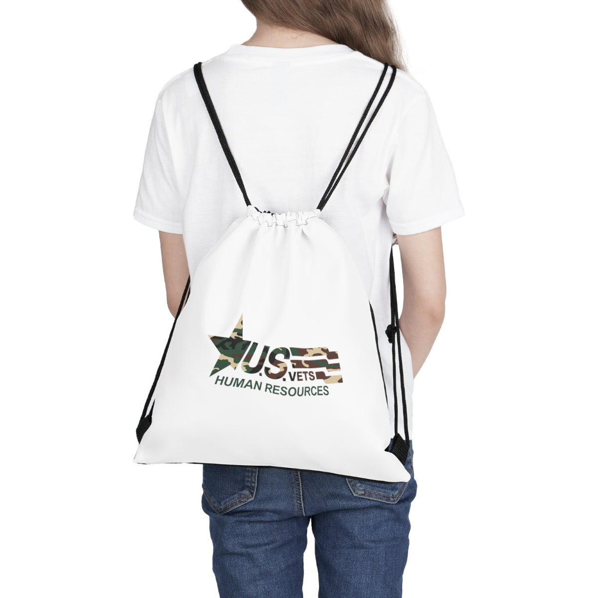 U.S.VETS HR Drawstring Sling Bag / Backpack