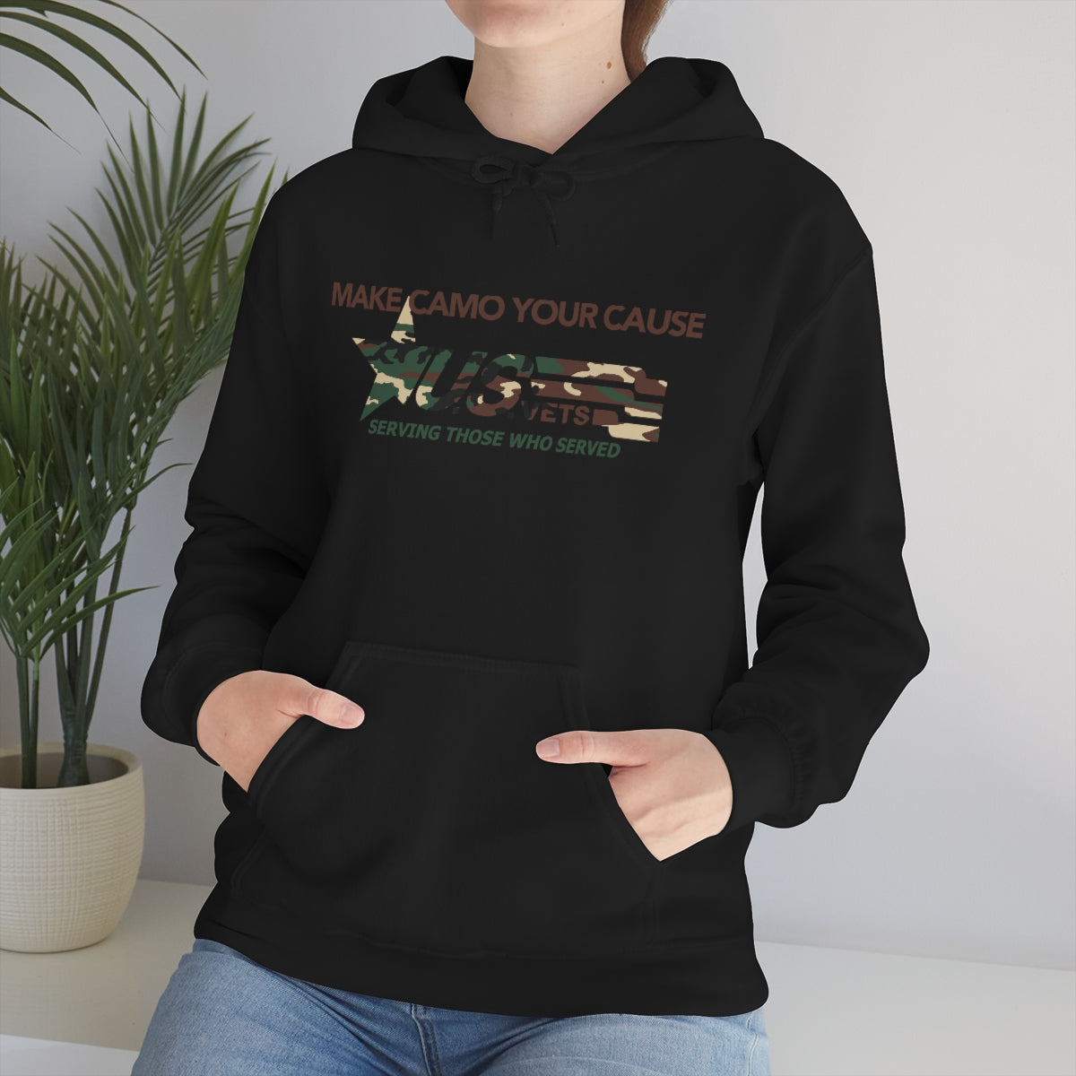 U.S.VETS Make Camo Your Cause Heavy Blend™ Hoodie