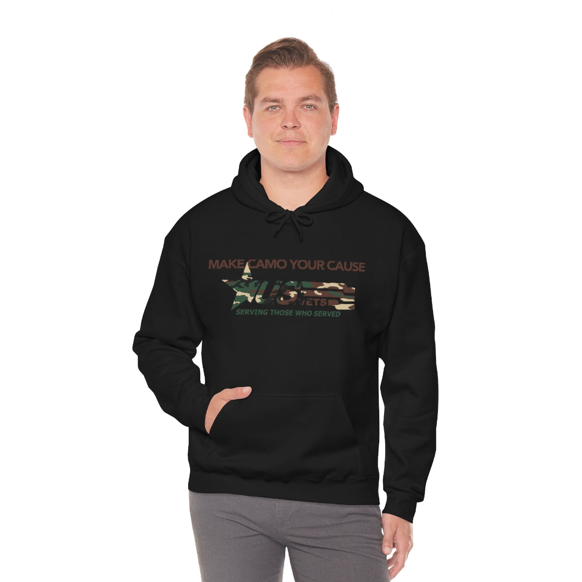 U.S.VETS Make Camo Your Cause Heavy Blend™ Hoodie