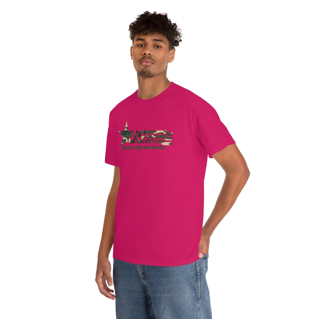 U.S.VETS Camo Heavy Cotton Tee