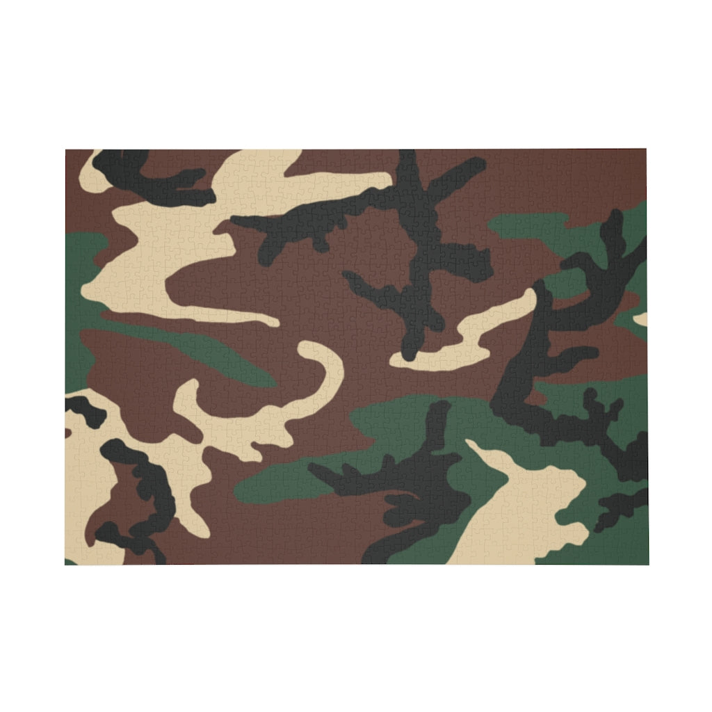 Drive 'Em Crazy Camo Jigsaw Puzzle