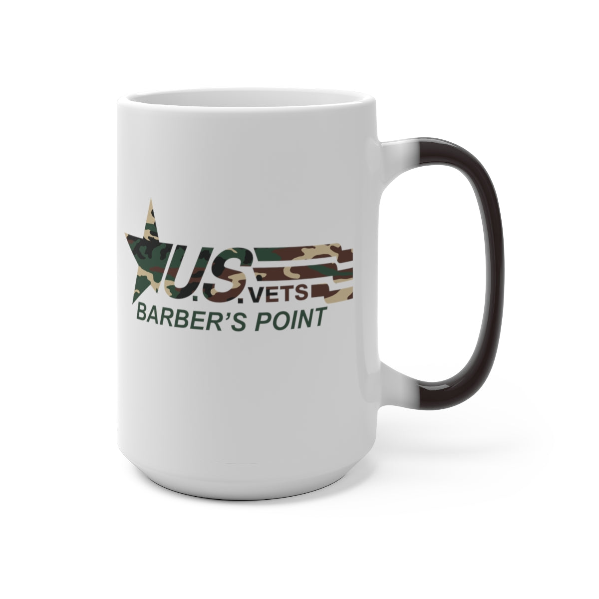 BARBER'S POINT Color Changing U.S.VETS Mug