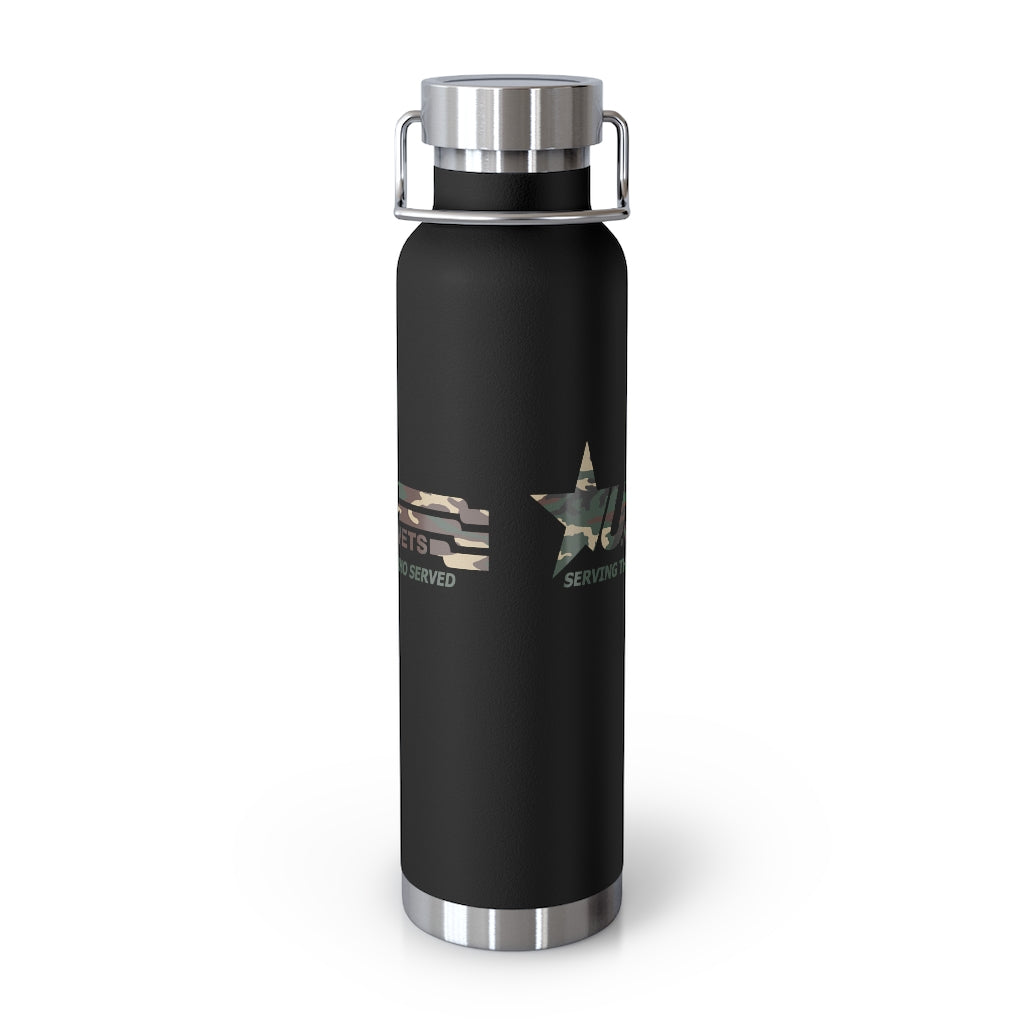U.S.VETS ♦ Eco-Friendly Vacuum Insulated Bottle