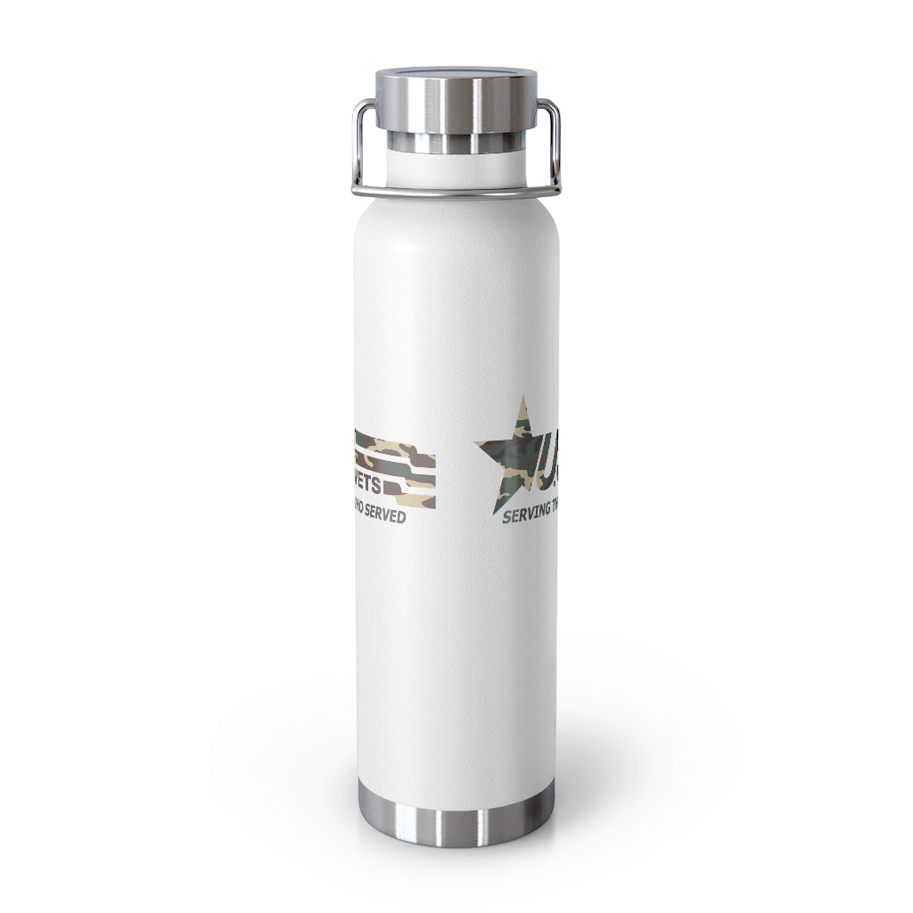 U.S.VETS ♦ Eco-Friendly Vacuum Insulated Bottle
