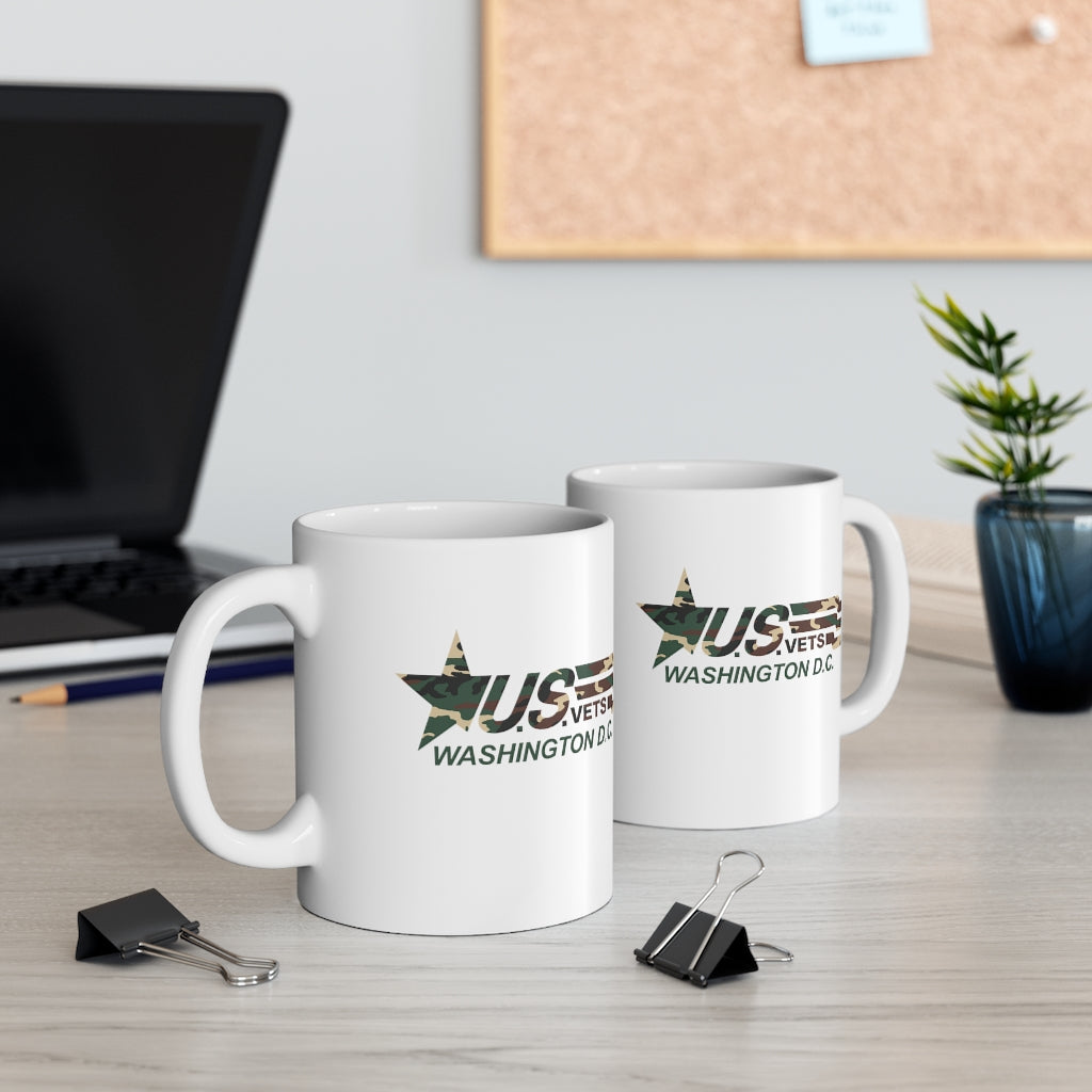 WASHINGTON D.C. Ceramic CAMO Coffee Mug