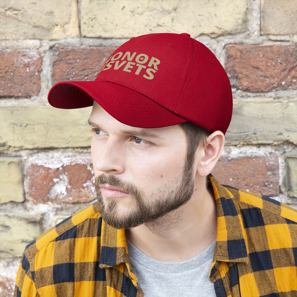 HONORUSVETS Adjustable Twill Hat
