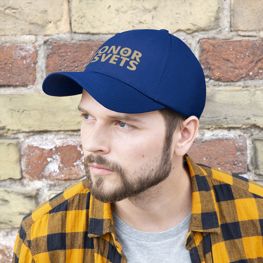 HONORUSVETS Adjustable Twill Hat