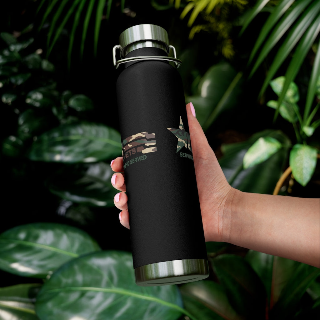 U.S.VETS ♦ Eco-Friendly Vacuum Insulated Bottle