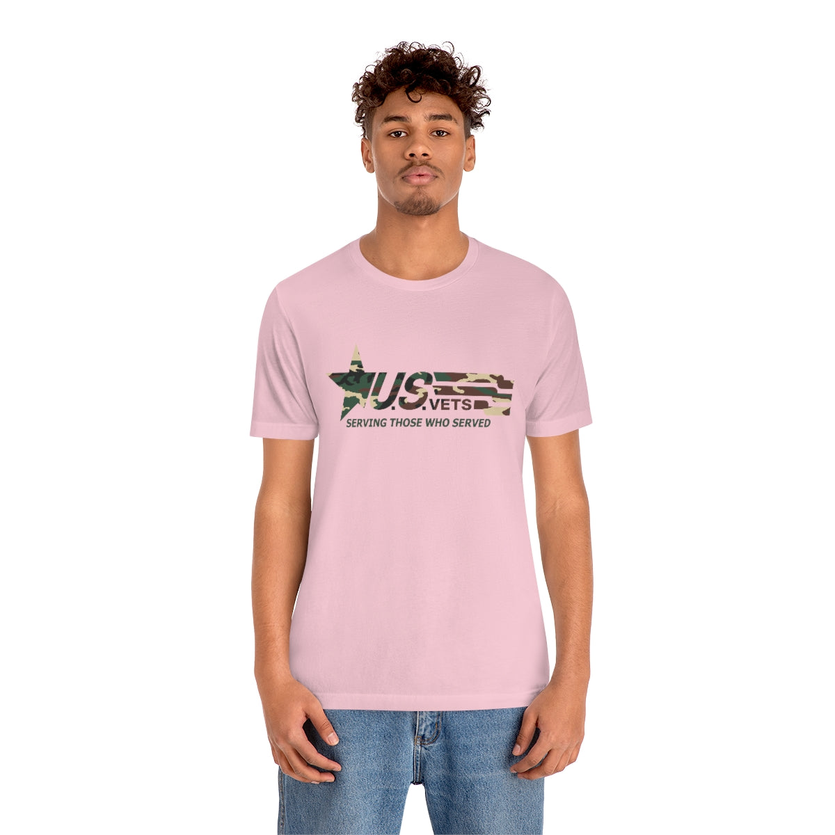 U.S.VETS Premium Camo Crew Neck Adult Tee